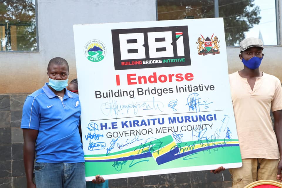 BBI WILL ADDRESS CHALLENGES FACING THE YOUTH, AFFIRMS GOVERNOR KIRAITU